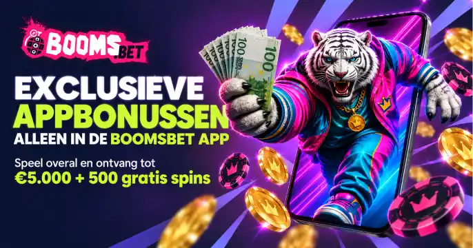 Boomsbet Casino app banner